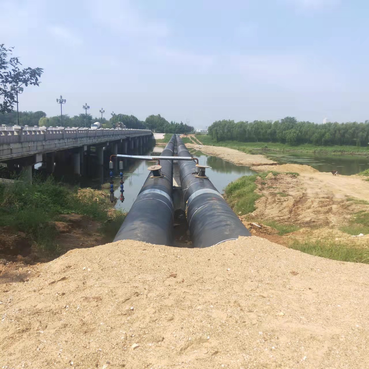阿拉尔热力管道铁渣内部除垢输油管道清洗